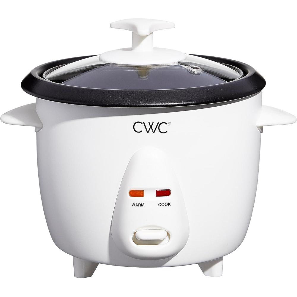 imageCOOK WITH COLOR 6 Cup Rice Cooker 300W  Effortless Cooking and Perfectly Cooks 3 Cups of Raw Rice for 6 Cups of Cooked Rice SageCream