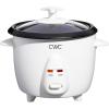 COOK WITH COLOR 6 Cup Rice Cooker 300W – Effortless Cooking and Perfectly, Cooks 3 Cups of Raw Rice for 6 Cups of Cooked Rice, Sage(Cream)