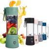 COOK WITH COLOR Mini Portable Blender – 250W Power, 12oz Capacity, Stainless Steel Blade, Wireless/USB Rechargeable, Grey(Sage)