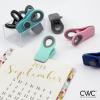 COOK WITH COLOR Bag Clips with Magnet- Food Clips for Snack and Bread Bags (Pink and Grey, Pack of 10)(Multicolor)