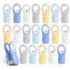 COOK WITH COLOR Bag Clips with Magnet- Food Clips for Snack and Bread Bags (Pink and Grey, Pack of 10)(Yellow and Blue)