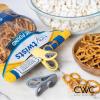 COOK WITH COLOR Bag Clips with Magnet- Food Clips for Snack and Bread Bags (Pink and Grey, Pack of 10)(Yellow and Grey)