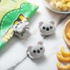 COOK WITH COLOR Cute Bag Clips – 10 Pc. Set of Funny Chip Clips and Snack Clips – Kitchen and Food Bag Clips for Airtight Seal for Food Storage (Candy)(Kaola)