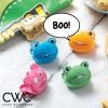 COOK WITH COLOR Cute Bag Clips – 10 Pc. Set of Funny Chip Clips and Snack Clips – Kitchen and Food Bag Clips for Airtight Seal for Food Storage (Candy)(Monster 2)