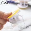 COOK WITH COLOR Cute Bag Clips – 10 Pc. Set of Funny Chip Clips and Snack Clips – Kitchen and Food Bag Clips for Airtight Seal for Food Storage (Candy)(Pineapple)