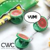 COOK WITH COLOR Cute Bag Clips – 10 Pc. Set of Funny Chip Clips and Snack Clips – Kitchen and Food Bag Clips for Airtight Seal for Food Storage (Candy)(Watermelon)