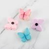 COOK WITH COLOR Cute Bag Clips – Funny Snack Clips, Magnetic Chip Clips for Bags – Kitchen and Food Bag Clips for Airtight Seal for Food Storage, Pink, Pack of 10(More Butterflies)
