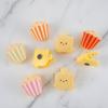 COOK WITH COLOR Cute Bag Clips – Funny Snack Clips, Magnetic Chip Clips for Bags – Kitchen and Food Bag Clips for Airtight Seal for Food Storage, Pink, Pack of 10(Popcorn)