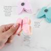 COOK WITH COLOR Cute Bag Clips – Funny Snack Clips, Magnetic Chip Clips for Bags – Kitchen and Food Bag Clips for Airtight Seal for Food Storage, Pink, Pack of 10(More Butterflies)
