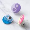 COOK WITH COLOR Cute Bag Clips – Funny Snack Clips, Magnetic Chip Clips for Bags – Kitchen and Food Bag Clips for Airtight Seal for Food Storage, Pink, Pack of 10(Yingyang)