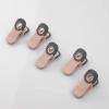 COOK WITH COLOR Cute Bag Clips – Funny Snack Clips, Magnetic Chip Clips for Bags – Kitchen and Food Bag Clips for Airtight Seal for Food Storage, Pink, Pack of 10(Pink)