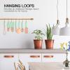 COOK WITH COLOR Kitchen Gadget Set Copper Plated Stainless Steel Utensils with Soft Touch Handles, Copper Navy, 7 Pieces(Copper Mint)