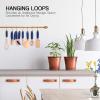 COOK WITH COLOR Kitchen Gadget Set Copper Plated Stainless Steel Utensils with Soft Touch Handles, Copper Navy, 7 Pieces(Copper Navy)