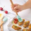 COOK WITH COLOR Set of Kitchen Utensil Set – Silicone Kitchen Tools with Wooden Handles, Mini, Lemon Collection