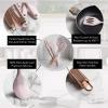COOK WITH COLOR Silicone Cooking Utensils, Kitchen Utensil Set, Easy to Clean Silicone Kitchen Utensils, Cooking Utensils for Nonstick Cookware, Kitchen Gadgets Set, Mini, Black(Pink)