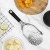 Cook With Color Hand Held Potato Masher – Professional Stainless Steel with Soft Comfort Handles Food Masher, Pink(Collapsible)