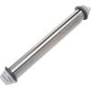 Adjustable Rolling Pin with Thickness Rings – Stainless Steel Roller with Silicone Bands – Roller Pin Baking Fondant, Pie Dough, Dough, Pasta, Cookie, Pizza by COOK WITH COLOR (Grey)(Gray)
