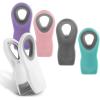 COOK WITH COLOR Bag Clips with Magnet- Food Clips for Snack and Bread Bags (Pink and Grey, Pack of 10)(Multicolor)