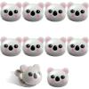 COOK WITH COLOR Cute Bag Clips – 10 Pc. Set of Funny Chip Clips and Snack Clips – Kitchen and Food Bag Clips for Airtight Seal for Food Storage (Candy)(Kaola)