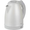 COOK WITH COLOR Electric Tea Kettle, 1.8L Cordless Hot Water Boiler, 1200W Rapid Boil, Auto Shutoff & Boil Dry Protection, BPA-Free, Sleek Countertop Design, Cream(Stainless Steel Crème)