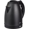 COOK WITH COLOR Electric Tea Kettle, 1.8L Cordless Hot Water Boiler, 1200W Rapid Boil, Auto Shutoff & Boil Dry Protection, BPA-Free, Sleek Countertop Design, Cream(Stainless Steel Black)