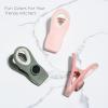COOK WITH COLOR Bag Clips with Magnet- Food Clips, Chip Clips, Bag Clips for Food Storage with Airtight Seal Grip for Bread Bags, Snack Bags and Food Bags (White, Pack of 10)(Green and Pink)