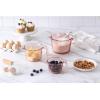 COOK WITH COLOR Glass Measuring Cups – Ideal for Cooking and Baking, Pink(Pink)