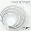 COOK WITH COLOR Prep Bowls with Lids- Wide and Deep Nesting Plastic Small Mixing Bowl Set with Lids, 8 Piece Set – Wide Bowls, Speckled White(Speckled White)