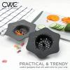 COOK WITH COLOR Kitchen Sink Strainer, Silicone, Flexible Sink Strainer, Sink Drain Strainer, Black/Charcoal(Black/Charcoal)