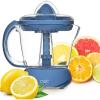 COOK WITH COLOR Citrus Juicer: Effortlessly Squeeze Fresh Juice with 1-Touch Dual Direction Pulse Operation – 25 Watt, 4 Cup, Blue