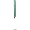 COOK WITH COLOR Milk Frother Electric Mixer – Effortlessly Craft Delightful Drinks Handheld, Powered by 2 AAA Batteries, Green