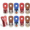 COOK WITH COLOR Cute Magnetic Bag Clips – Kitchen and Food Bag Clips for Airtight Seal for Food Storage, Animal Pals(Pet Animal Pals)